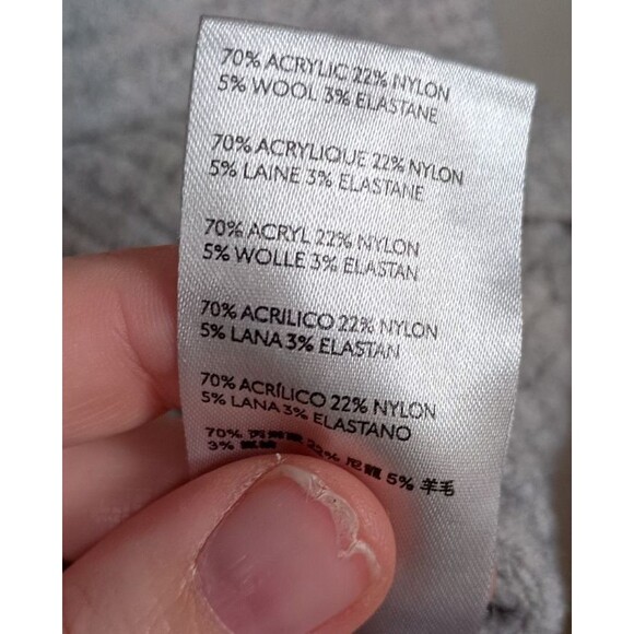 Free People Eucalyptus Button Front Long Sleeve Gray Cardigan Sweater Size M - Picture 4 of 11